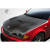 2004-2006 BMW 3 Series E46 2DR DriTech GTR Hood - 1 Piece - image 6