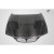 2004-2006 BMW 3 Series E46 2DR DriTech GTR Hood - 1 Piece - image 7