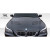 2004-2010 BMW 5 Series E60 4DR Duraflex GTR Look Hood - 1 Piece - image 3