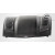 2005-2013 Chevrolet Corvette C6 DriTech H-Design Hood - 1 Piece - image 9