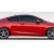 2012-2015 Honda Civic 2DR H-Sport Side Skirts Rocker Panels - 2 Piece - image 1