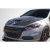 2013-2016 Dodge Dart Hellcat Look Carbon Fiber Hood - image 1