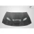 2006-2010 Dodge Charger Hellcat Look Carbon Fiber Hood - image 2