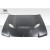 2005-2010 Chrysler 300 300c Duraflex Hellcat Look Hood - 1 Piece - image 8