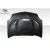 2000-2005 Dodge Neon Hellcat Look Hood - image 5