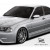 1999-2005 BMW 3 Series E46 4DR I-Design Wide Body Front Fender Flares - 2 Piece - image 4