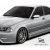 1999-2005 BMW 3 Series E46 4DR I-Design Wide Body Front Fender Flares - 2 Piece - image 3