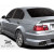1999-2005 BMW 3 Series E46 4DR I-Design Wide Body Rear Fender Flares - 2 Piece - image 10