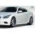 2008-2015 Infiniti G Coupe 2DR G37 Q60 L-Sport Side Splitters - 2 Piece - image 3