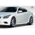 2008-2015 Infiniti G Coupe 2DR G37 Q60 L-Sport Side Splitters - 2 Piece - image 6