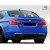 2011-2016 BMW 5 Series F10 M5 Look Rear Bumper - 1 Piece - image 3