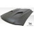 1994-1998 Ford Mustang Duraflex Mach 2 Hood - 1 Piece - image 5