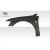 2003-2006 Mitsubishi Lancer Evolution 8 9 MR Edition Fenders - 2 Piece - image 7
