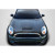 2007-2013 Mini Cooper Hatchback R56 Clubman R55 2009-2015 Cooper convertible R57 2012-2015 Cooper Coupe / Roadster R58 R59 DriTech S OEM Look Hood - 1 Piece - image 1
