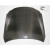 2006-2013 Lexus IS Series IS250 IS350 Carbon Creations Dritech OEM Look Hood - 1 Piece - image 4