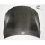 2006-2013 Lexus IS Series IS250 IS350 Dritech OEM Look Hood - 1 Piece - image 4