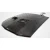 2005-2009 Ford Mustang Cobra OEM Look Hood - 1 Piece - image 4