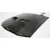 2005-2009 Ford Mustang OEM Look Carbon Fiber Hood - image 8