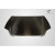 1996-1998 Honda Civic Carbon Creations OEM Look Hood - 1 Piece - image 6