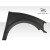 2004-2008 Ford F-150 4.5" Off Road Bulge Front Fenders - 2 Piece - image 4
