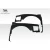 2002-2005 Dodge Ram 4.5" Off Road Bulge Front Fenders - 2 Piece - image 4