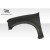 1999-2007 Ford Super Duty F250 F350 F450 F550 / 2000-2005 Ford Excursion 3.5" Off Road Bulge Front Fenders - 2 Piece - image 3