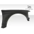 1992-1996 Ford F-150 / Bronco 4.5" Off Road Bulge Front Fenders - 2 Piece - image 9