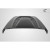 1997-2006 Jeep Wrangler Carbon Creations DriTech Power Dome Hood - 1 Piece - image 5