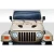 1997-2006 Jeep Wrangler Power Dome Hood - image 1