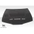 1992-1996 Honda Prelude Predator Hood - 1 Piece - image 8