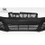 1998-2001 Volkswagen Passat R Look Front Bumper - 1 Piece - image 9