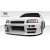 1989-1994 Nissan Skyline 2DR R32 R324 Conversion Front Bumper - 1 Piece - image 3
