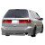 1999-2004 Honda Odyssey R34 Rear Bumper - 1 Piece - image 1