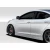 2011-2015 Hyundai Elantra Racer Side Skirt Rocker Panels - 2 Piece - image 1