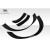 2004-2005 Subaru Impreza WRX STI Rally Front Fender Flares - 4 Piece - image 12