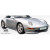 1995-1998 Porsche 911 Carrera 993 C2 C4 Targa RS Look Front Add Ons Spat Bumper Extensions - 2 Piece - image 9
