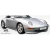 1995-1998 Porsche 911 Carrera 993 C2 C4 Targa RS Look Front Add Ons Spat Bumper Extensions - 2 Piece - image 5
