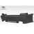 1998-2002 Honda Accord 4DR Spyder Rear Bumper - 1 Piece - image 4