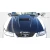 1999-2004 Ford Mustang Spyder 3 Carbon Fiber Hood - image 4