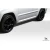 2005-2010 Jeep Grand Cherokee SRT Look Side Skirt Rocker Panels - 2 Piece - image 4