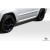 2005-2010 Jeep Grand Cherokee SRT Look Side Skirt Rocker Panels - 2 Piece - image 9