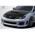 2008-2014 Subaru Impreza STI Carbon Fiber Hood - image 2