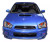 2004-2005 Subaru Impreza WRX STI Duraflex STI Look Front Bumper Cover 1 Piece