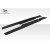 1997-2004 Chevrolet Corvette C5 Duraflex Stingray Z Side Skirt Splitters - 2 Piece - image 8