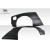 1984-1991 BMW 3 Series E30 TKO Wide Body Rear Fender Flares 70mm - 2 Piece - image 3