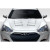 2013-2016 Hyundai Genesis Coupe 2DR TS-1 Hood - 1 Piece - image 9