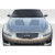 2007-2013 Infiniti G Sedan G25 G35 G37 / Q40 TS-1 Hood - 1 Piece - image 9