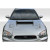 2004-2005 Subaru Impreza WRX STI TS-1 Hood - 1 Piece - image 1