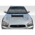2004-2005 Subaru Impreza WRX STI TS-1 Hood - 1 Piece - image 1