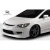 2006-2011 Honda Civic 4DR JDM Type JS Type R Conversion Front Lip Under Spoiler Air Dam - 1 Piece - image 3